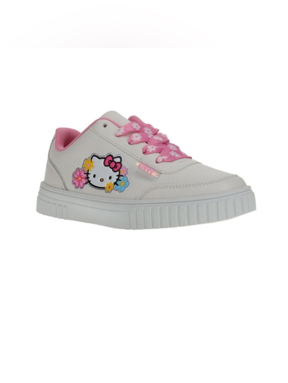 Hello Kitty by Sanrio Big Girls Casual Court Sneakers, size 2
